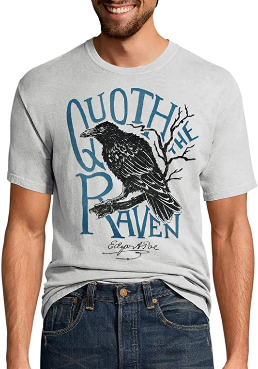 Men’s Short Sleeve Graphic T-shirt (Edgar Alen Poe)